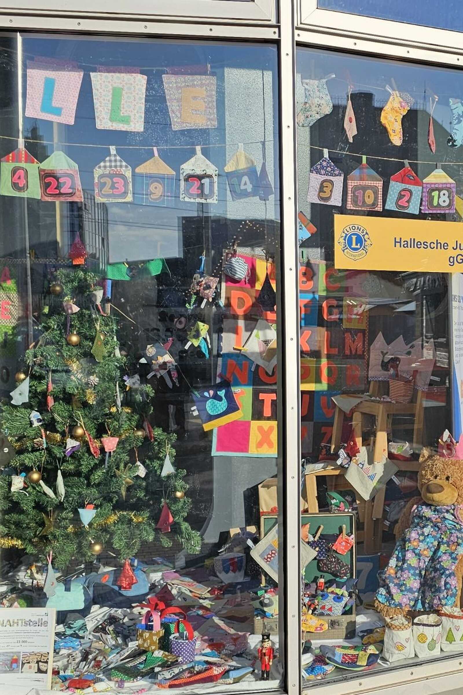 Schaufenster dekoriert Schaufenster dekoriert